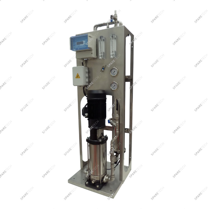Osmoseur SPARELINE 600L/h, 3 membranes 4040 +1 pompe verticale 380V